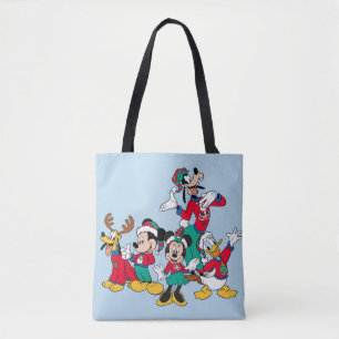 Tote Bag Mickey & Friends   Costumes de Noël