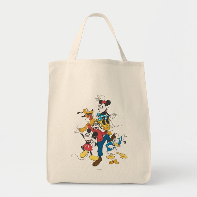 Tote Bag Mickey & Friends | Groupe classique (Devant)