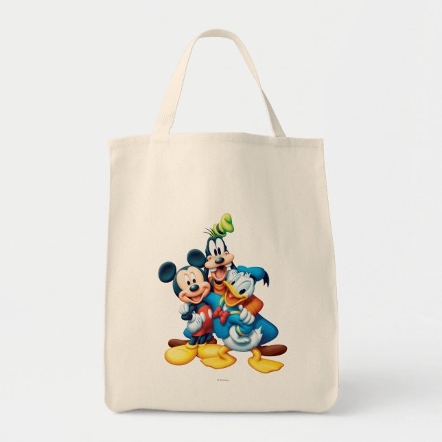 Tote Bag Mickey & Friends | Groupe Hug (Devant)