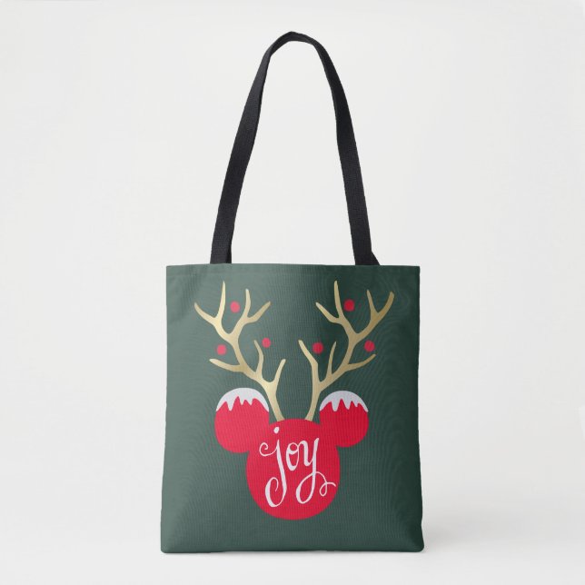 Tote Bag Mickey & Friends | Mickey Christmas Joy (Devant)