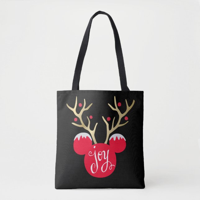Tote Bag Mickey & Friends | Mickey Christmas Joy (Devant)