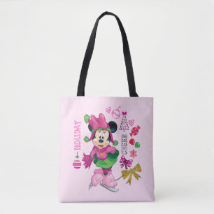 Tote Bag Mickey & Friends   Minnie Holiday Cheer