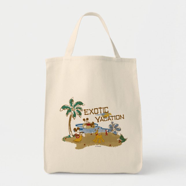 Tote Bag Mickey & Friends | Vacances (Devant)