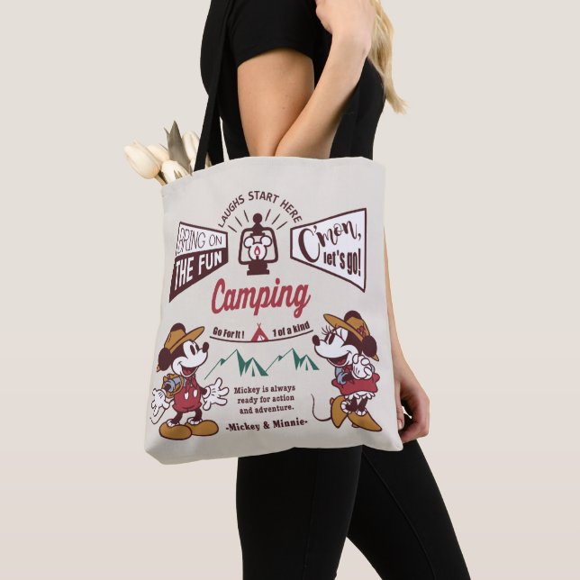 Tote Bag Mickey & Minnie | Allons-y ! (De près)