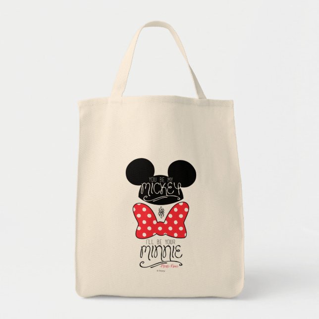 Tote Bag Mickey & Minnie | Amour (Devant)