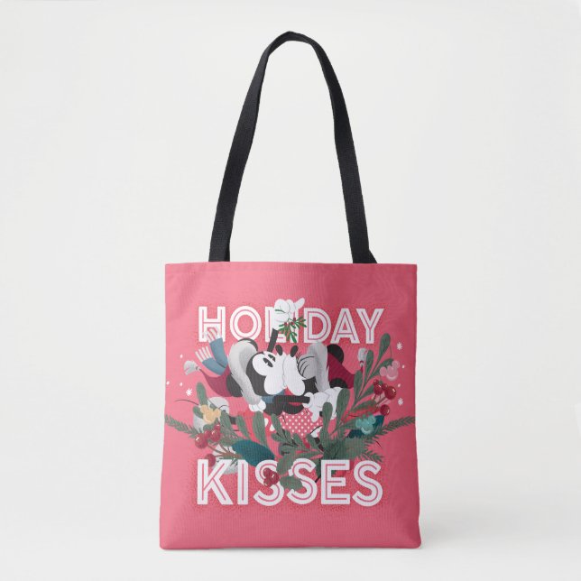 Tote Bag Mickey & Minnie | Baisers de vacances (Devant)
