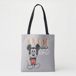 Tote Bag Mickey Mouse   Handsom Like Papa
