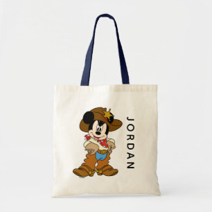 Tote Bag Mickey Mouse le Cowboy