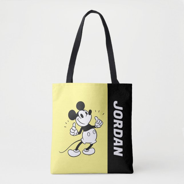 Tote Bag Mickey Mouse | Mickey Mouse | Ajouter Votre Nom (Devant)