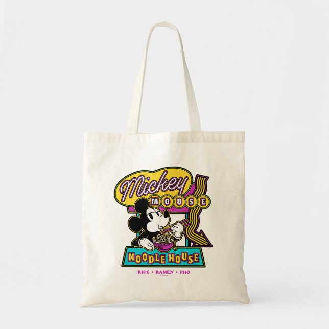 Tote Bag Mickey Mouse Noodle House Sign (Devant)