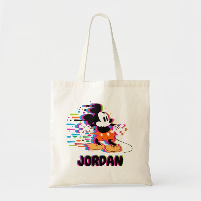 Tote Bag Mickey Mouse Paint Warp (Devant)