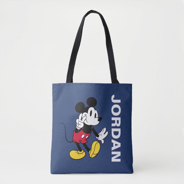 Tote Bag Mickey Mouse | Paix (Devant)