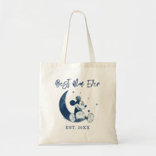 Tote Bag Mickey Mouse   Sur la Lune - Meilleure maman jamai