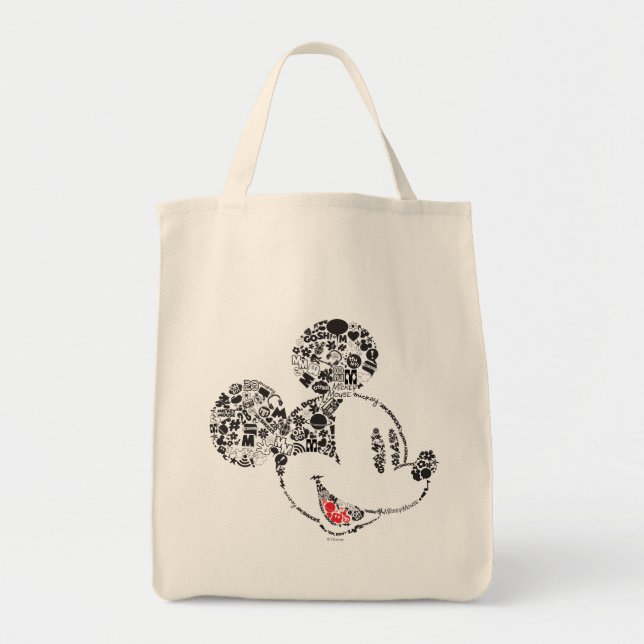 Tote Bag Mickey tendance | Icônes et expressions (Devant)