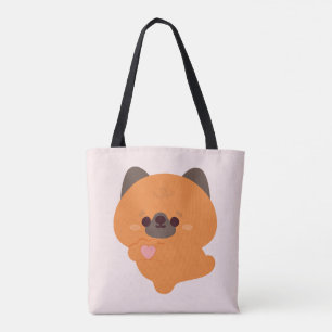 Tote Bag Mignon chiot berger allemand d'amour