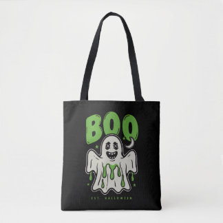 Tote Bag Mignon fantôme d'Halloween BOO Slime