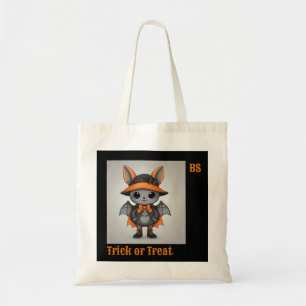 Tote Bag Mignonne chauve-souris d'Halloween en déguisement