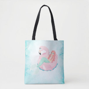 Tote Bag Mignonne jolie sirène, mer