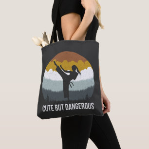 Tote Bag Mignonne mais dangereuse - Karate Taekwondo Karate