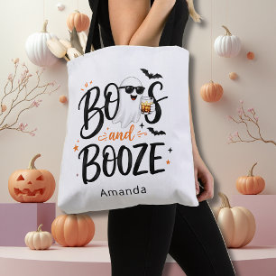 Tote Bag Mignons fantômes Boos et boissons Halloween