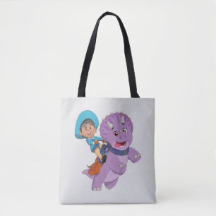 Tote Bag Miguel et Tango Dino Ranch