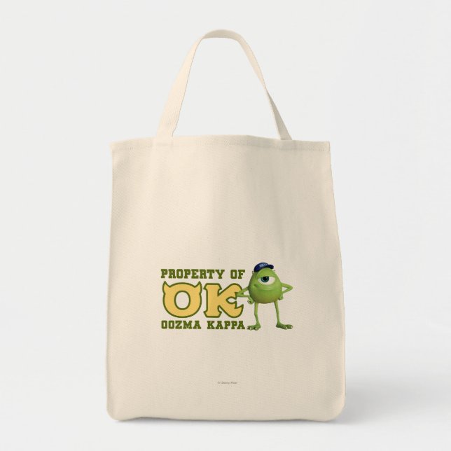 Tote Bag Mike - Propriété de OK (Devant)