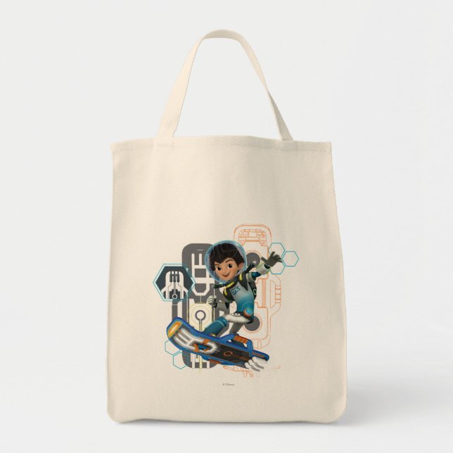 Tote Bag Miles Callisto Sur Son Blastboard Graphic (Devant)