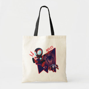 Tote Bag Miles et TWIST-E Glow Webs Glow
