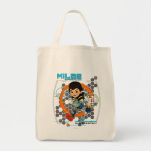 Tote Bag Miles Superstellar Running Graphic