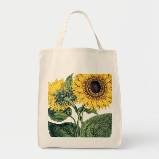 Tote Bag Miller : Tournesol (Devant)