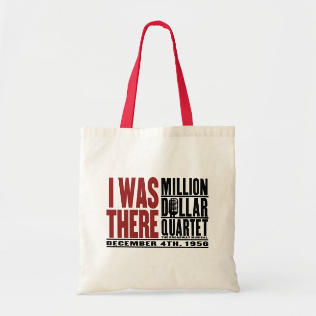 Tote Bag Million de quartet du dollar "j'étais là " (Devant)