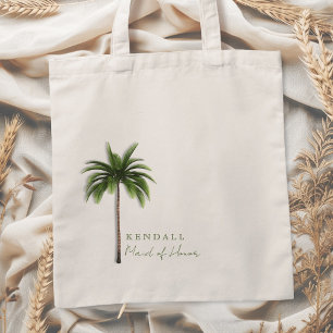 Tote Bag Mini minimaliste de la fête de mariée de Palm Tree