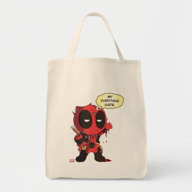 Tote Bag Mini Survivant de Deadpool (Devant)