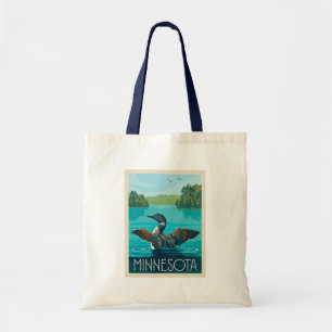 Tote Bag Minnesota   Loon