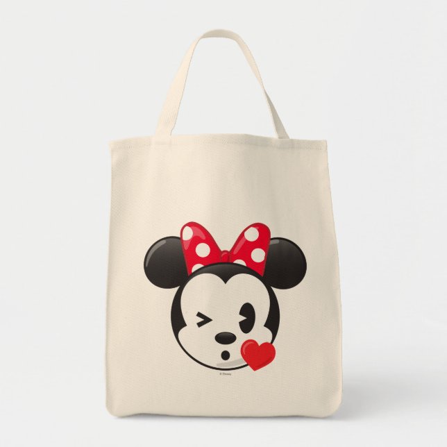Tote Bag Minnie branchée | Flirty Emoji (Devant)