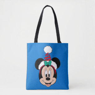 Tote Bag Minnie   Casquette de Noël mignon