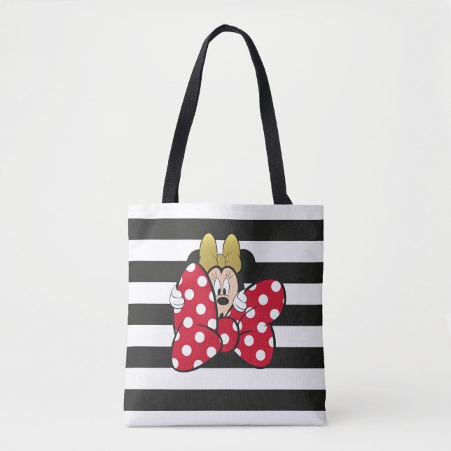 Tote Bag Minnie | Cravate de fond (Devant)