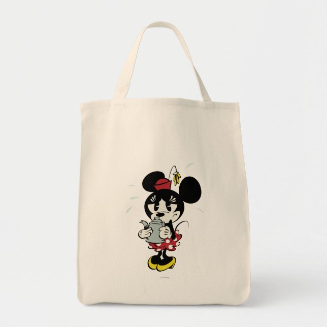 Tote Bag Minnie française | Thé chaud (Devant)