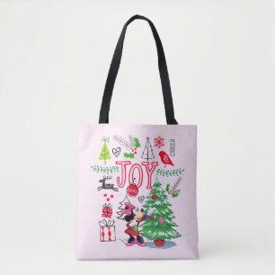 Tote Bag Minnie   Minnie's Christmas Joy