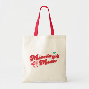Tote Bag Minnie Mouse Cerise Douce Script