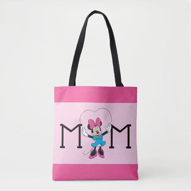 Tote Bag Minnie Mouse - Maman, Je T'Aime Tant ! (Devant)