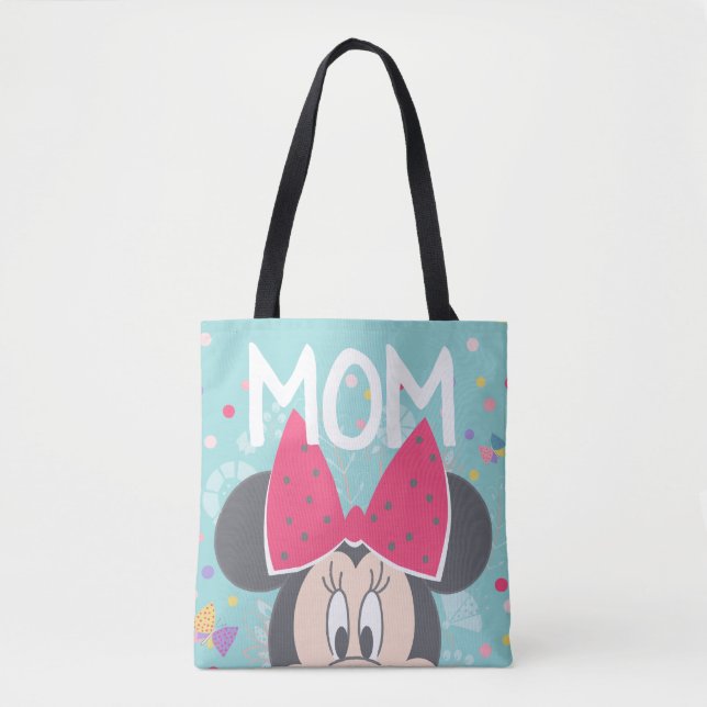 Tote Bag Minnie Mouse Peeking - Bonne fête des mères (Devant)
