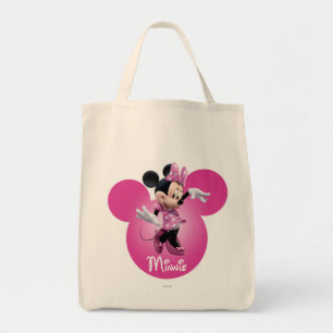 Tote Bag Minnie rose   Icône tête de Mickey
