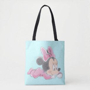 Tote Bag Minnie souris bébé Pyjamas roses