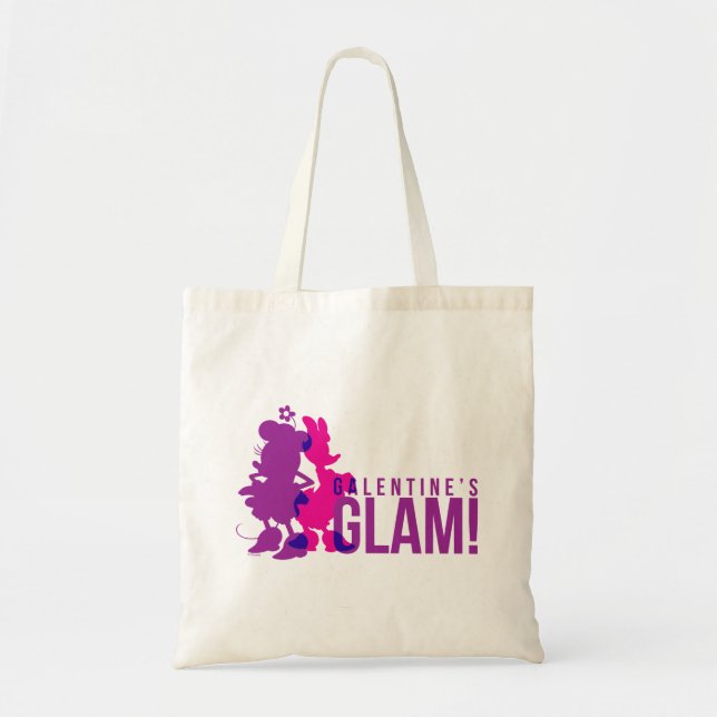 Tote Bag Minnie Souris & Daisy Duck | Galentine's Glam ! (Devant)
