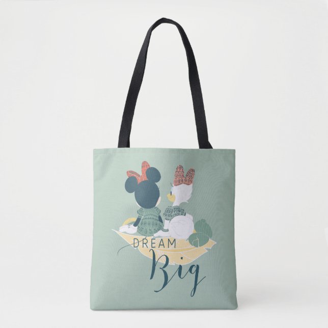Tote Bag Minnie Souris & Daisy Duck | Gros rêves (Devant)