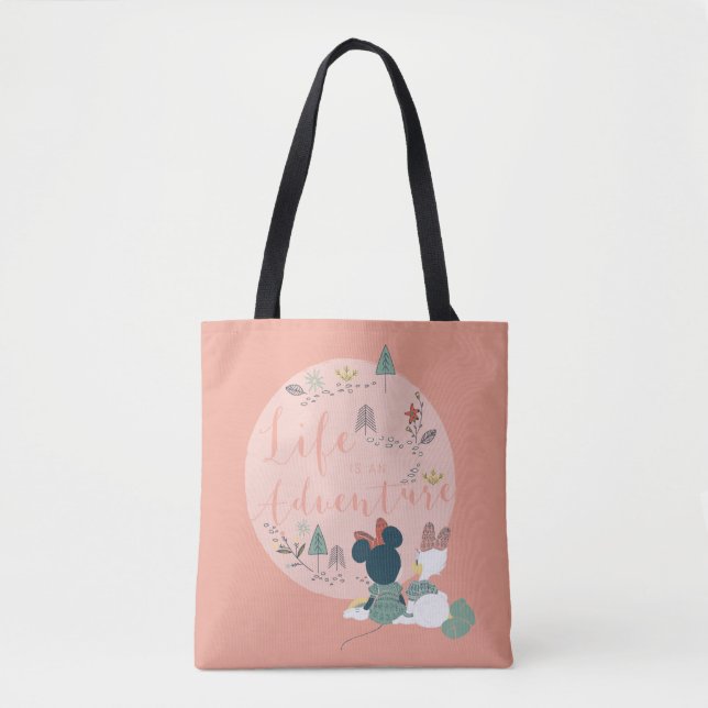 Tote Bag Minnie Souris & Daisy Duck | La vie est une aventu (Devant)