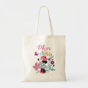 Tote Bag Minnie Souris & Fleurs - Bonne Fête des Mères