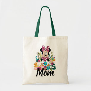 Tote Bag Minnie Souris - Fleurs pour maman