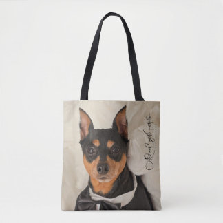 Tote Bag MinPin Tux